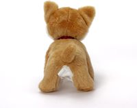 Jouet pour enfants Corgi réaliste mignon personnalisé, en coton doux et rembourrage en PP, animal en peluche, cadeaux d'anniversaire pour soulager le stress