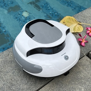 Robot <span class=keywords><strong>Limpiafondos</strong></span> Inalámbrico <span class=keywords><strong>para</strong></span> Piscina 2024, Limpiador Robótico <span class=keywords><strong>Automático</strong></span> de Succión <span class=keywords><strong>para</strong></span> <span class=keywords><strong>Piscinas</strong></span> Enterradas de hasta 1000 Pies Cuadrados (120 Minutos) - Product Image 2