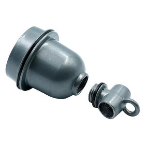 Douille de Lampe Chauffante pour Animaux E27 Étanche, en Aluminium Rétro et Céramique, Isolation 220 V - Product Image 2