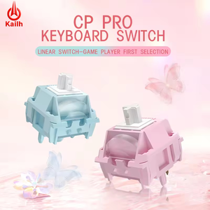 Kailh CP Pro Blue <strong>Pink</strong> <strong>Switches</strong> Ultra-thinLinear Mechanical Keyboard <strong>Switch</strong> for Slim Gaming Keyboard <strong>Switch</strong> and Office DIY - Product Image 1