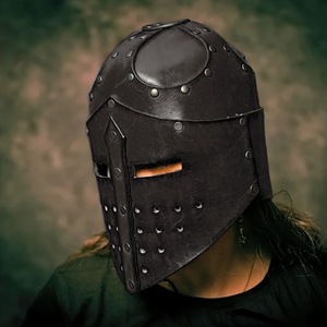 Middeleeuwse Renaissance Metalen Helm COSPLAY Vintage Viking Warrior Kostuum Hoofddeksel Volwassen Mannen Vrouwen Historische Re-enactment - Product Image 3