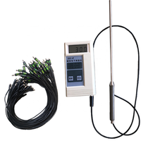 Cable de medición de temperatura de hormigón, paquete de termómetro impermeable, línea integrada de cemento, línea de medición de temperatura