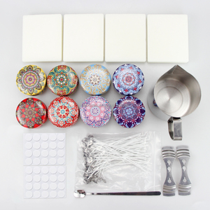 <span class=keywords><strong>Kit</strong></span> complet de fabrication de <span class=keywords><strong>bougies</strong></span> avec fondoir à cire Fournitures de bricolage Cadeau artisanal - Product Image 4