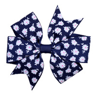 Mini serre-tête simple et coloré avec nœud en ruban pour enfants, accessoires pour cheveux en polyester pour bébés filles, pince à cheveux