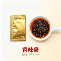 Sauce chili épicée pour aliments surgelés, formule personnalisée pour emballage sur mesure, idéale pour les chaînes de restauration rapide, les cantines, les nouilles et les plats de riz