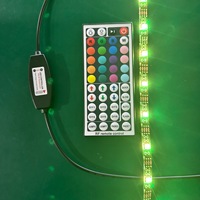 Contrôleur LED RGB sans fil à 44 touches, étanche, pour bande LED, luminaire, lumière d'ambiance, télécommande néon