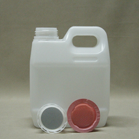 Bouteille de stockage d'essence en plastique HDPE carrée de 32 oz, écologique, avec poignée ergonomique, impression sérigraphique, pour l'extérieur