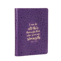 Carnet de notes planificateur en Faux cuir violet, personnalisé, Faux cuir, planificateur d'inspiration, Journal planificateur doublé avec ruban et bords dorés, 1 pièce