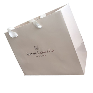 Sacs en papier écologique sur mesure, conception d'impression complète avec votre propre logo pour vêtements et chaussures - Product Image 3