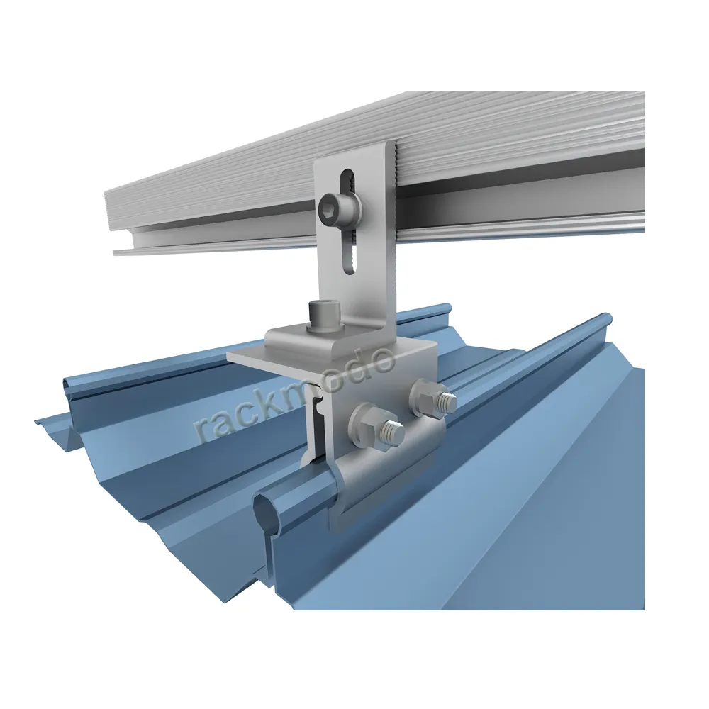 Zonne-Energie Gerelateerd Product Dakconstructie Zonnepanelen Montage Dakcomponenten Aluminium Hoek Bar Solar L Voeten Kit