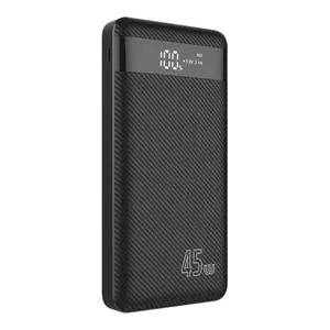 Unterhaltung elektronik Geräte Tragbare Power Bank 20000mAh Mini 45W PD Aufladen Power Bank Logo anpassen