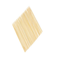 Brochettes jetables en bambou rondes de 2,0 mm x 15 cm pour barbecue