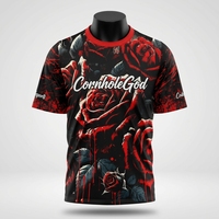 Kaos Olahraga Pria dan Wanita Custom untuk Cornhole, Bowling, Golf - Jersey Sublimasi