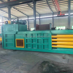 Pressa per balle orizzontale della pressa per balle di cartone della macchina per balle di carta straccia personalizzata di alta qualità - Product Image 5