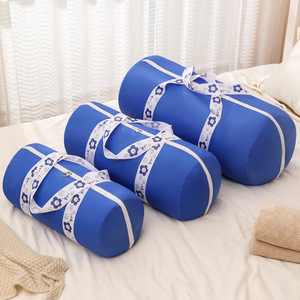 Original <b>Printed</b> Travel Storage Bag Round Clothing Organizer For Trip With Floral Strap Design - Product Image 4