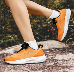 Chaussures de course antidérapantes à enfiler avec boucle rotative, grande taille, pour pieds larges et plats, avec empeigne en maille respirante - Product Image 6