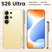 Smartphone S26 ULTRA 5G CPU Decacore Kamera Belakang 108MP Layar HD, Ponsel Tecno Murah Bahasa Prancis Spanyol Inggris, Penjual Online