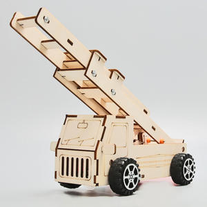 Escalera <span class=keywords><strong>de</strong></span> Madera Pequeña para Ciencia y Tecnología T-M167 DIY 0-3M, Materiales Educativos para Experimentos y Enseñanza al por Mayor - Product Image 2