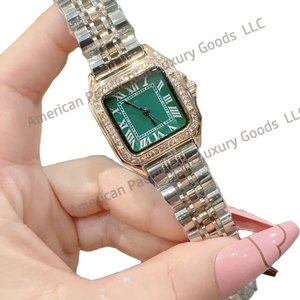 Montre à quartz de luxe pour femme avec bracelet en acier, style professionnel, étanche, cadran carré simple, mode étudiante, aiguille lumineuse - Product Image 3