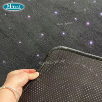 Tapis interactifs sensoriels à fibres optiques Jouets sensoriels Tapis mural apaisant à fibres optiques LED pour enfants autistes