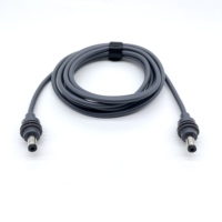 Câble d'alimentation CC mâle-mâle étanche IP67 12V 24V 18 20 22 24 26 AWG 5.5 2.1 2.5 mm pour éclairage LED extérieur