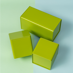 Металлическая жестяная банка на заказ, герметичная, из жести, для чая, кофе, печенья, материал — жестяная плита, банки для зеленого чая и коробки для матча - Product Image 3