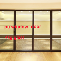 Proveedor de Ventanas de PU, Perfiles Pultruidos de GFRP al por Mayor, Perfiles Estructurales de Fibra de Vidrio FRP de Tamaño Personalizado