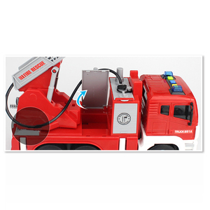 Modellino di <span class=keywords><strong>Camion</strong></span> <span class=keywords><strong>dei</strong></span> <span class=keywords><strong>Pompieri</strong></span> a Frizione 1:12, Giocattolo per Bambini (Con Effetti Acustico-Ottici e Spruzzo d'Acqua) - Product Image 5