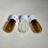 Portable Mini 1.5ml 2ml 3ml 5ml Flacons en verre ambré inviolable Bouteille d'ampoule en verre à haute teneur en borosilicate