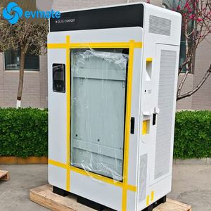 Cargador Rápido para Vehículos Eléctricos de CC de 480kW con Doble Conector, Pantalla Publicitaria de 55 Pulgadas, Multiprotocolo CCS/GBT/NACS, Estación de Carga de Alta Eficiencia con Enfriamiento por Aire Forzado - Product Image 2