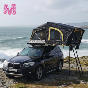 Maravillosa Carpa de <span class=keywords><strong>Techo</strong></span> Doble Capa Impermeable para Camping con <span class=keywords><strong>Tela</strong></span> Oxford Resistente y Postes de Aluminio Fuertes para Viajes en Auto, 5 Personas - Product Image 1