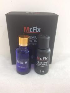 Paquete de cristalización automotriz Mr. FIX9H con agente desengrasante, impermeabilizante y antiarañazos 30ml+30ml - Product Image 5