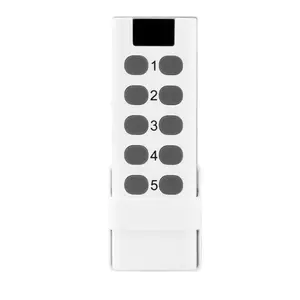 SMATRUL Smart Home New Tuya 433Mhz 10 Button EV1527 Code Key Remote Control Switch RF Transmitter High Power wireless