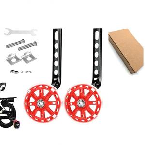 Ruedas de entrenamiento para bicicleta infantil de 12 pulgadas, juego de 2 ruedas con luces intermitentes y kit de montaje para apoyo de equilibrio - Product Image 4