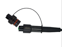 IP68 Waterproof Fiber Optic Adapter SC APC UPC Pre Connectorized Outdoor Telecom Mini Connector for FTTH Network