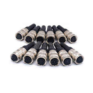 4 Pin M12 M16 Conector Cable Campo de alimentación Wireable-Conexión M16 - Product Image 6