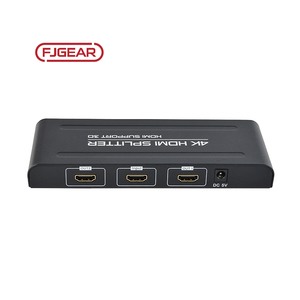 FJ-4K104 Fjgear 4 ports partagé <span class=keywords><strong>HD</strong></span> vision séparateur hdmi 4k 4 en <span class=keywords><strong>2</strong></span> sur 4 écrans affichage simultané - Product Image 2