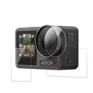 Kit d'<span class=keywords><strong>objectif</strong></span> haute résolution et de film protecteur d'écran Telesi pour caméras DJI Action 3/4 -- Accessoires pour caméras d'action sportive - Product Image 2