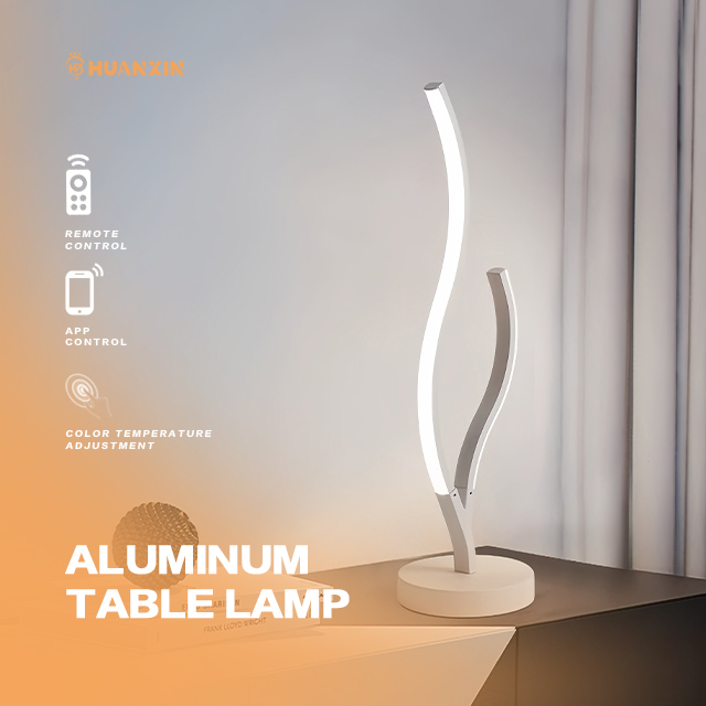 Creative LED Smart Desk Lamp for Bedroom/Night Study Touch Dimming Eye Protection Simple Design Small Bedside Lamp for Reading