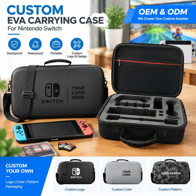 Switch2 Generation Game Console Storage Bag EVA Material Large Capacity Waterproof Shockproof Protective Case