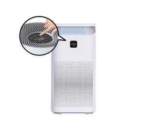 Purificateur d'air domestique électrique <span class=keywords><strong>pour</strong></span> grande pièce, filtre HEPA CARD 500M3/H, élimination de la fumée, de la poussière et des odeurs, silencieux, purificateur d'air domestique - Product Image 4