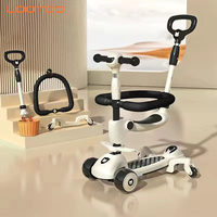 Fabricants de trottinettes pliantes à 3 roues 3 en 1 pour enfants avec hauteur réglable