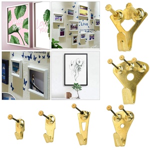 Crochets et clous en acier au carbone de style européen, accessoires de suspension pour cadres <span class=keywords><strong>photo</strong></span>, mesure métrique pour <span class=keywords><strong>montage</strong></span> mural <span class=keywords><strong>photo</strong></span>, quincaillerie - Product Image 1