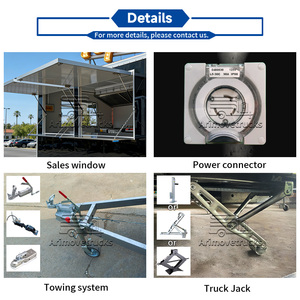 Remolque de Comida Móvil Totalmente Equipado, Carrito de Comida para Café, Té de Burbujas, Jugos y Bebidas, Camiones de Comida Usados en Venta en Alemania - Product Image 5