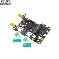 Modul Modem 4G 3G LTE WWAN Mini PCI-E MPCIe Adaptor Kartu 2 Slot Nano SIM Antena Ganda untuk Raspberry Pi 4 3 2 B+