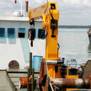 1ton 2 Ton 3 Ton <span class=keywords><strong>3.2</strong></span> Ton Rechte Arm Hydraulische Scheepskraan Dok Overdracht Lading, Geladen Op Kraanspoorkraan - Product Image 2