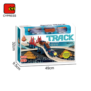 Bán buôn Pin hoạt động vòng lặp <span class=keywords><strong>Train</strong></span> Đồ chơi theo dõi điện giao thông vận tải <span class=keywords><strong>TRAIN</strong></span> SET với âm thanh cho trẻ em - Product Image 6