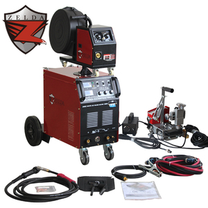 Soldador de alta resistencia <span class=keywords><strong>MIG</strong></span> 500A inversor de potencia <span class=keywords><strong>MIG</strong></span> CO2 Gas 380V industria <span class=keywords><strong>Mig</strong></span> MAG IGBT módulo máquina de soldadura <span class=keywords><strong>con</strong></span> rueda móvil - Product Image 5