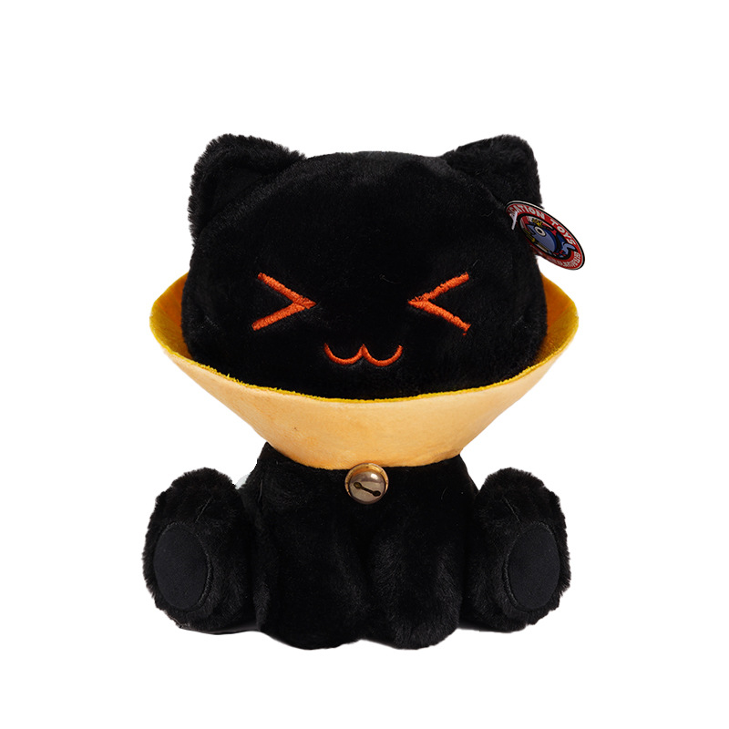 8 inch 20cm cat group black cat