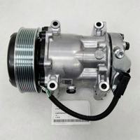 Компрессор кондиционера DYN AC 372-9493 3729493 для экскаватора Caterpillar 312E 312D2 с двигателем C4.4